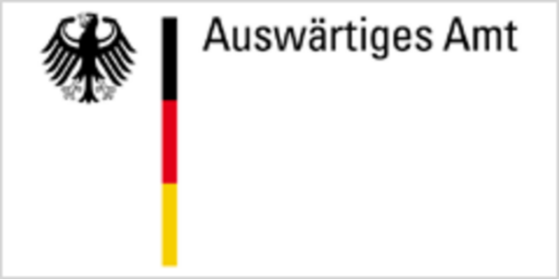 Logo des Auswärtigen Amts, Förder von Weiter Schreiben International